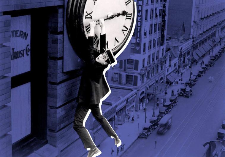 'El hombre mosca', cuando Harold Lloyd trepó por la fachada de un rascacielos