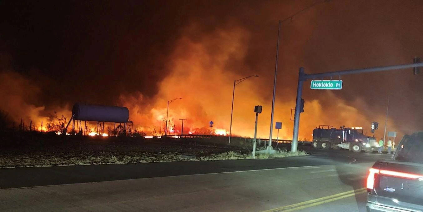 Los incendios arrasan Hawái