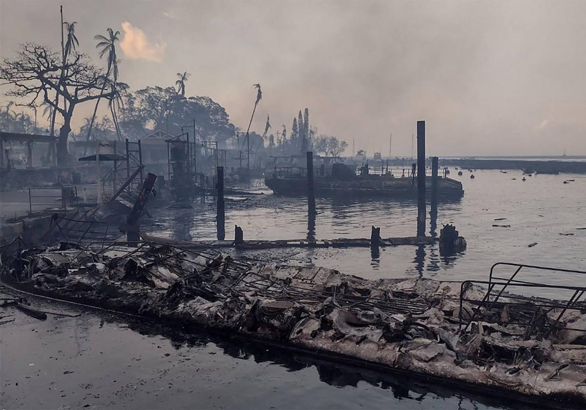 Los incendios arrasan Hawái