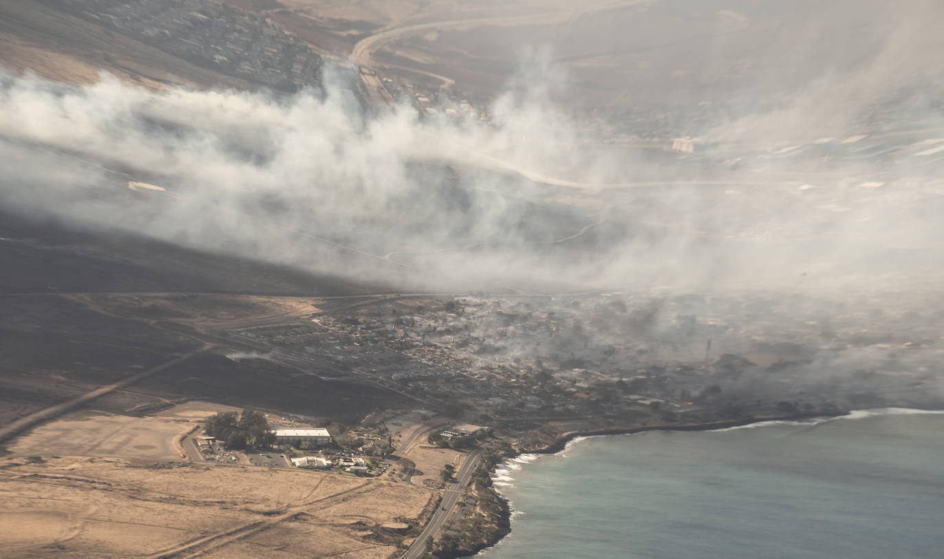 Los incendios arrasan Hawái