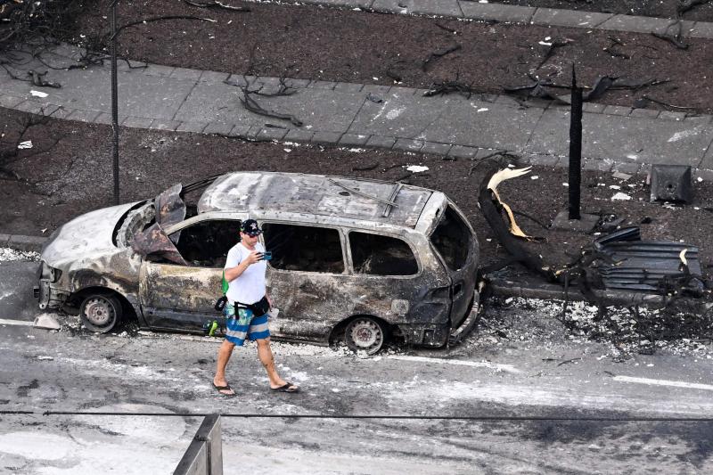 Así ha quedado la isla hawaiana de Maui tras los devastadores incendios