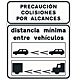 Imagen principal - S-992 Señal informativa de la distancia mínima entre vehículos