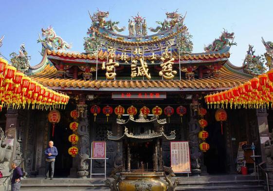 Detenido un ciudadano español en Taiwán por dañar un templo histórico