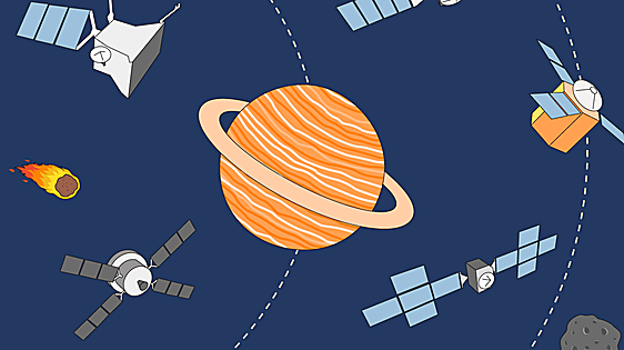 El sistema solar, principal destino de la carrera espacial