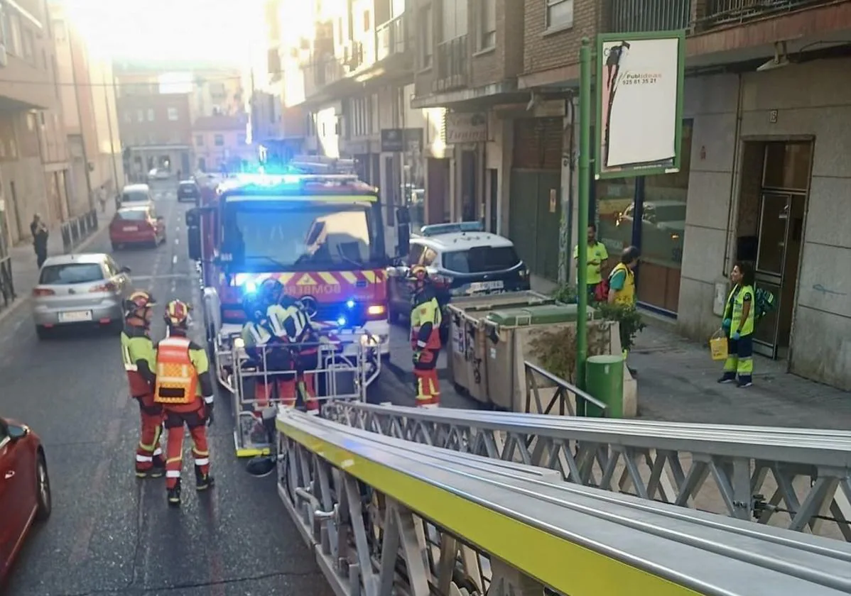 Una madre y su hijo mueren al incendiarse su piso en Toledo