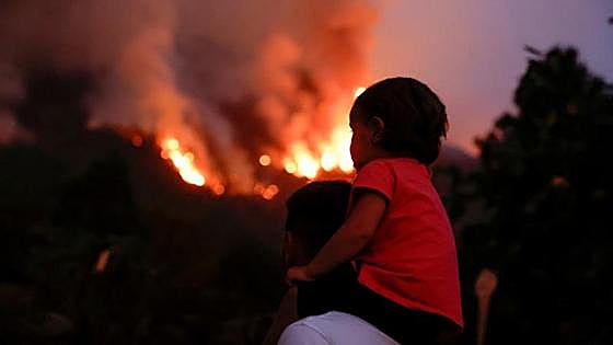 El incendio de Tenerife comienza a tener un comportamiento más normalizado