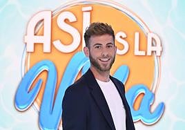 César Muñoz, copresentador de 'Así es la vida' en Telecinco durante el verano.