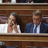 El PSOE evita el debate sobre la amnistía y ridiculiza el intento de investir a Feijóo