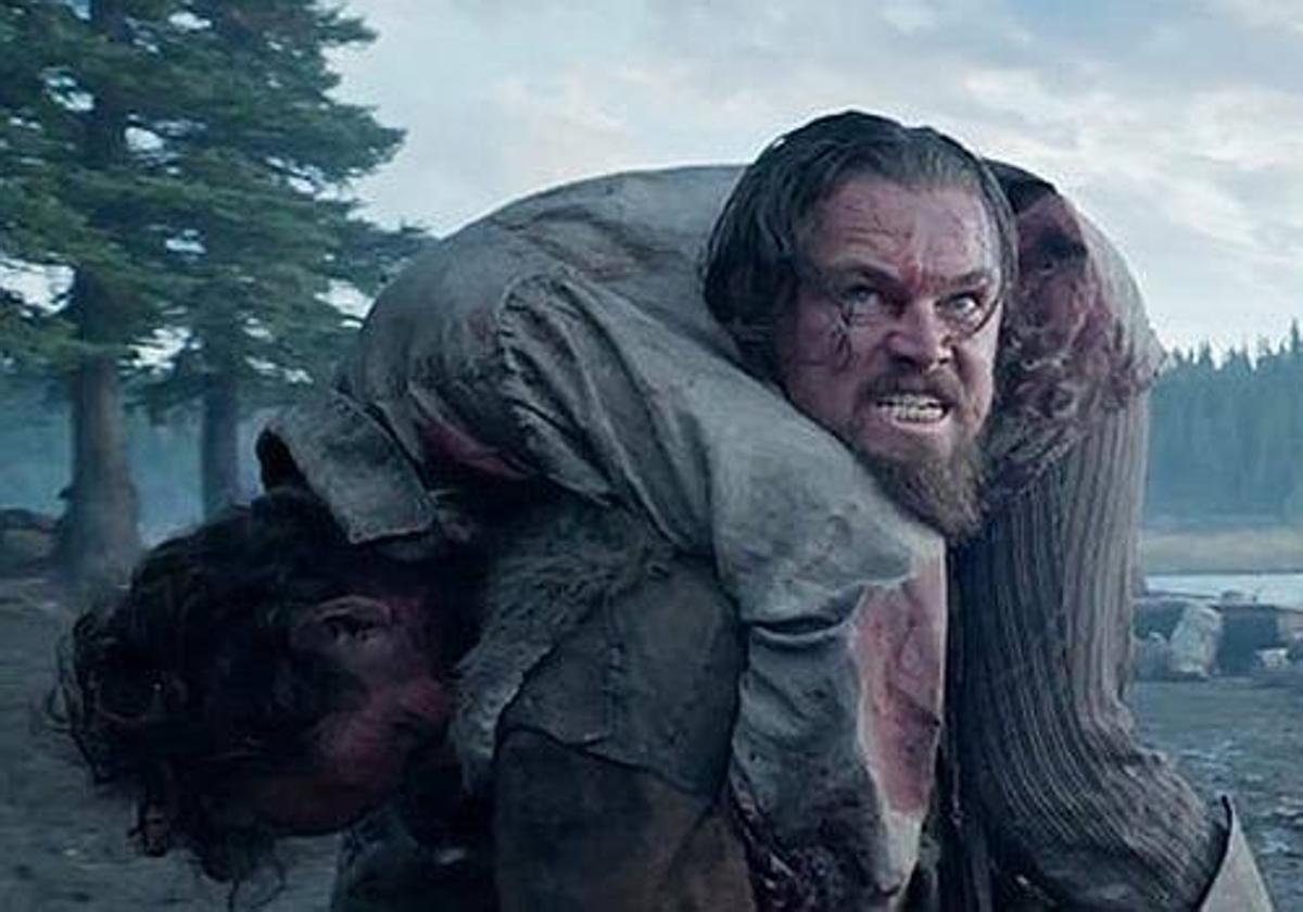 Leonardo di Carpio en 'Renacido', la película basada en la vida de Hugh Glass.