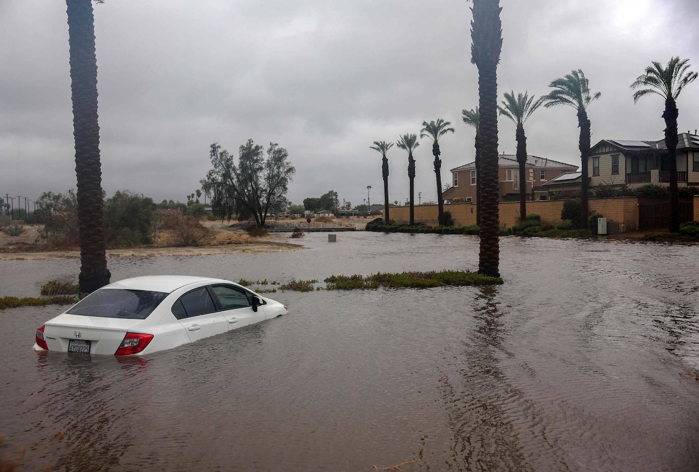 El devastador paso de la tormenta tropical Hilary por EE UU