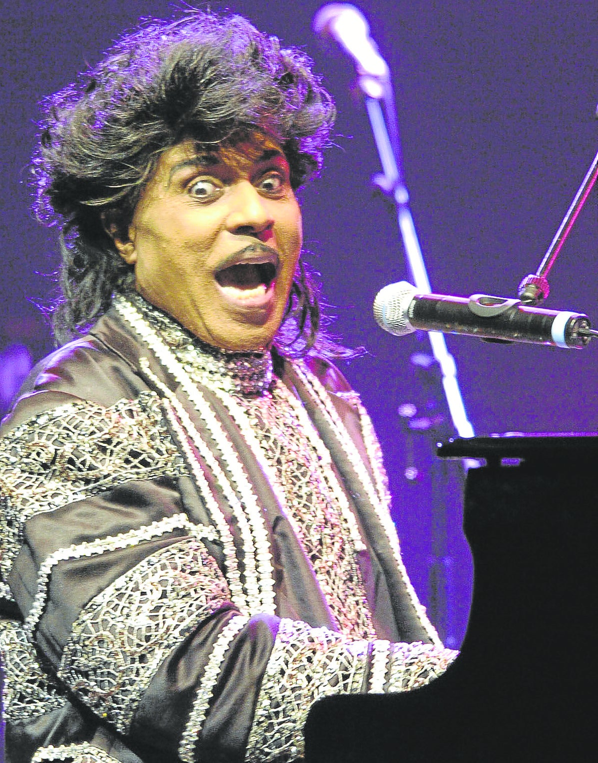 Little Richard, en un concierto en París en 2005