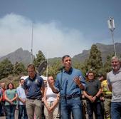 Sánchez declarará zona catastrófica el área calcinada por el incendio de Tenerife