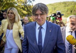 Carles Puigdemont reapareció el lunes en Prada (Francia)