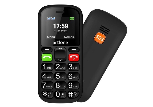 SPC Telefono Movil Boton SOS - de Tapa para Personas Mayores - Boton de  Emergencias - Botones y Teclas