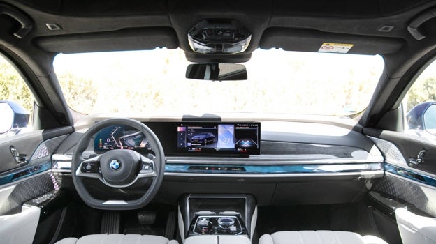 Interior del BMW Serie 7