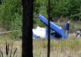 El avión que llevaba a Evgueni Prigozhin, entre otros pasajeros, quedó hecho pedazos, que servirán para la investigación de lo ocurrido.