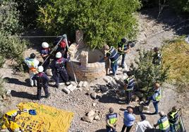 El cadáver fue localizado en un pozo a gran profundidad de una zona rural de Jerez