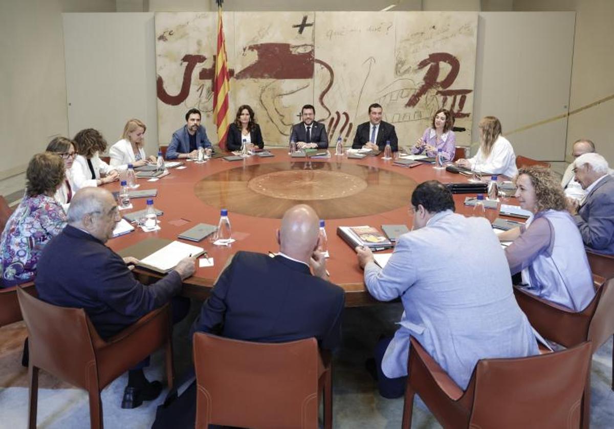 Primera reunión del Govern, tras la pausa veraniega.