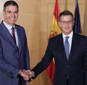 Feijóo pide sin éxito a Sánchez que facilite su investidura con un Gobierno de dos años