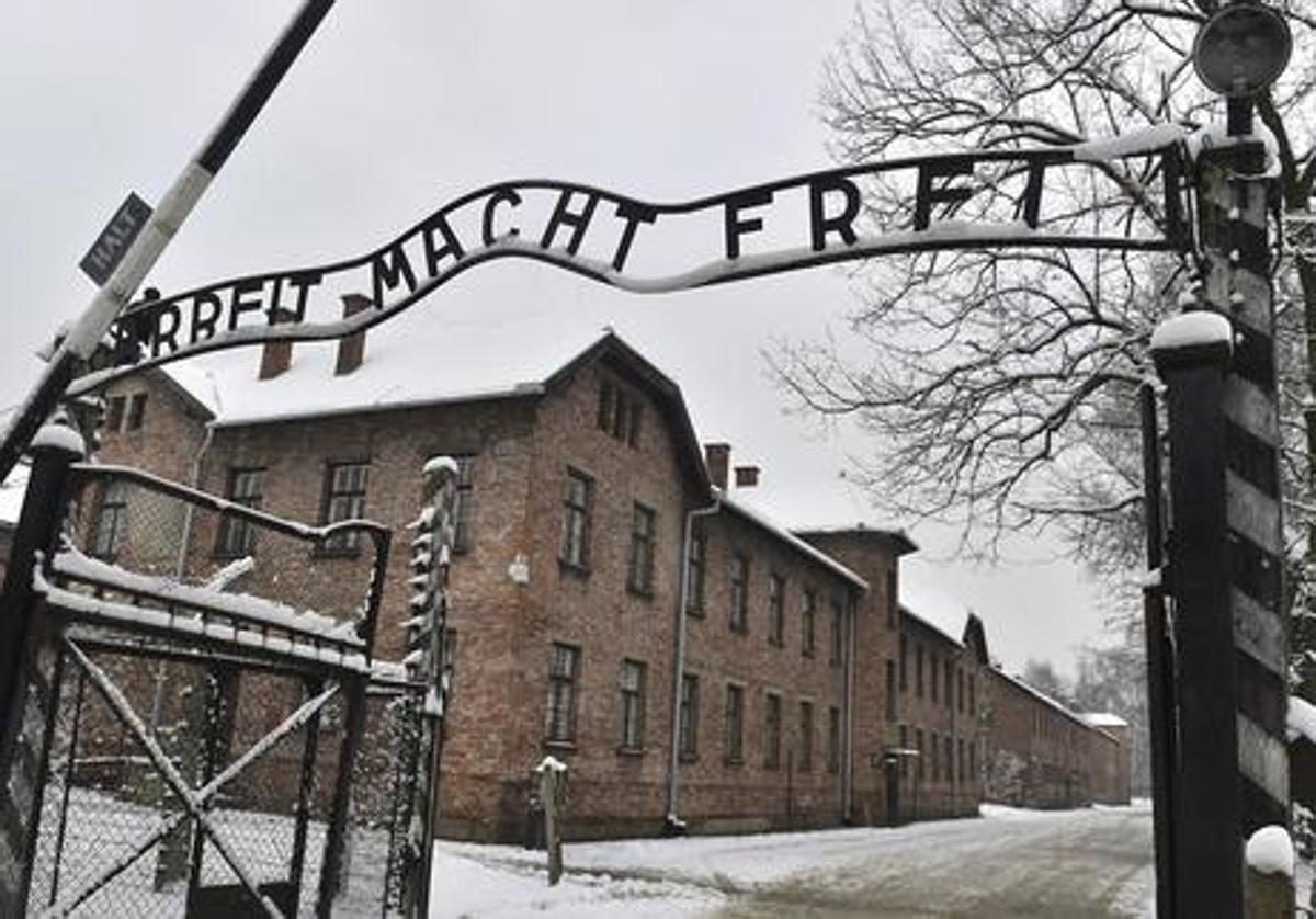 Un cucurucho en Auschwitz