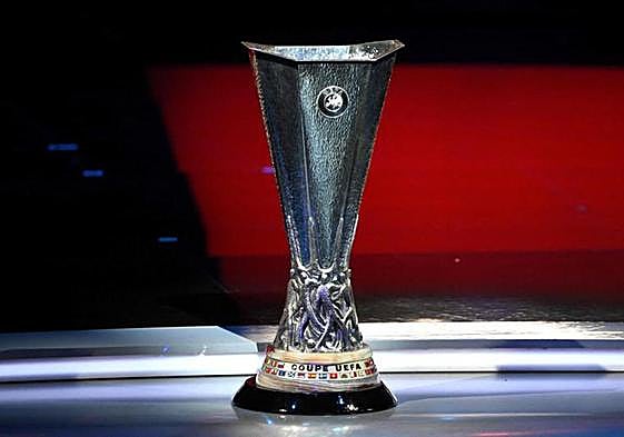 El trofeo de la Europa League