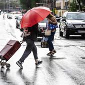 Alerta roja en Madrid y Castilla-La Mancha por fuertes lluvias