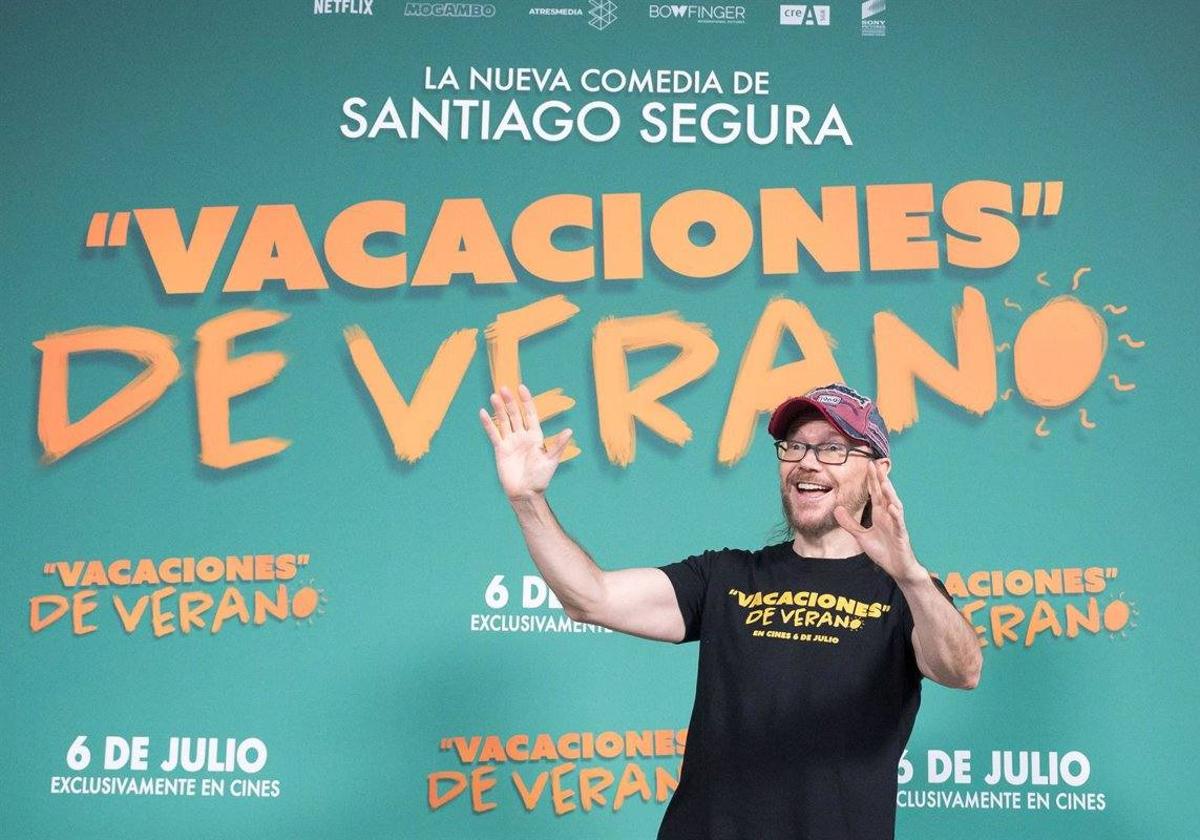 Segura, en la presentación de 'Vacaciones de verano'.