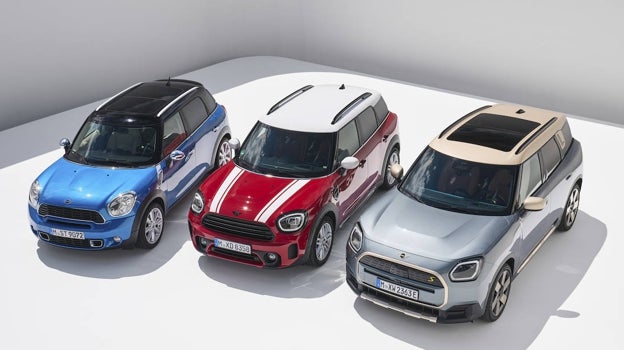 Las gres generaciones del MINI Countryman