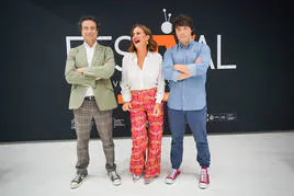 Pepe Rodríguez, Samantha Vallejo-Nágera y Jordi Cruz.