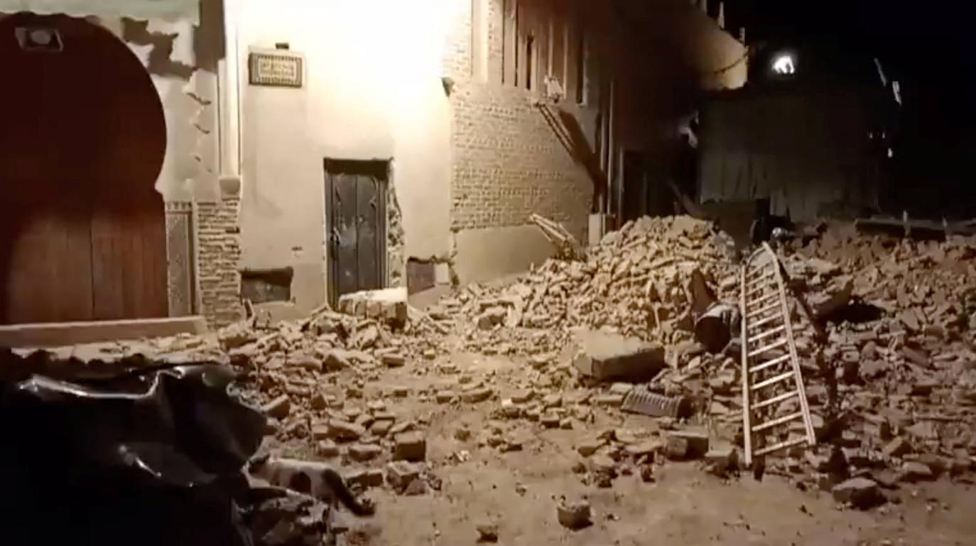 Las imágenes del seísmo que ha asolado Marrakech