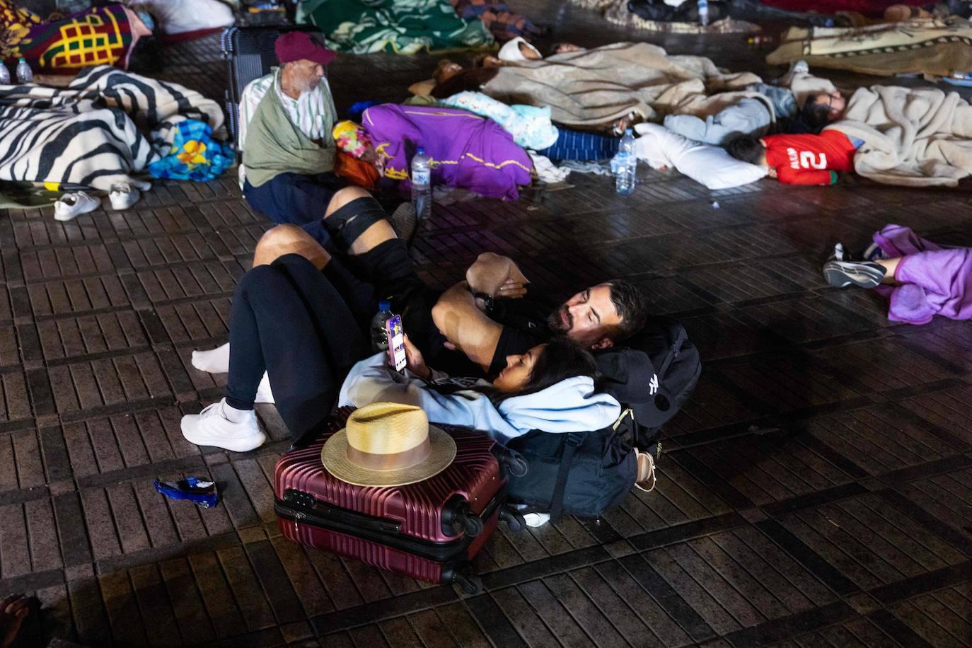 Las imágenes del seísmo que ha asolado Marrakech