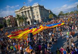 La amnistía y el viraje de Puigdemont marcan la Diada independentista del 11-S
