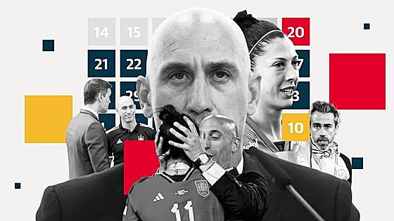 El 'caso Rubiales': los 21 días que dinamitaron el fútbol español