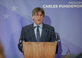 El eurodiputado de Jxcat Carles Puigdemont.