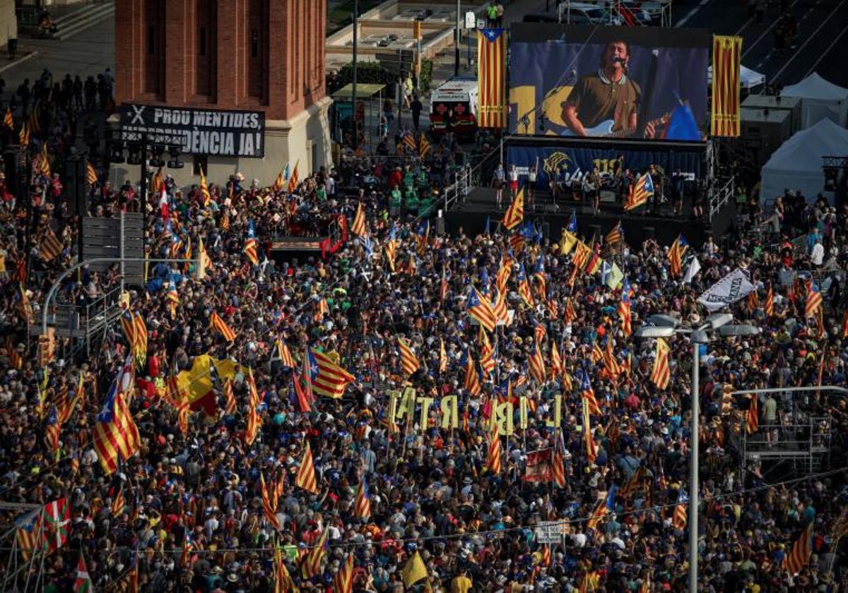 Sociedad Civil Catalana convoca una manifestación contra la amnistía y la cesión a los nacionalistas