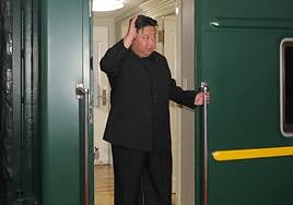 Kim Jong-un llega a Rusia para mantener la reunión con Putin