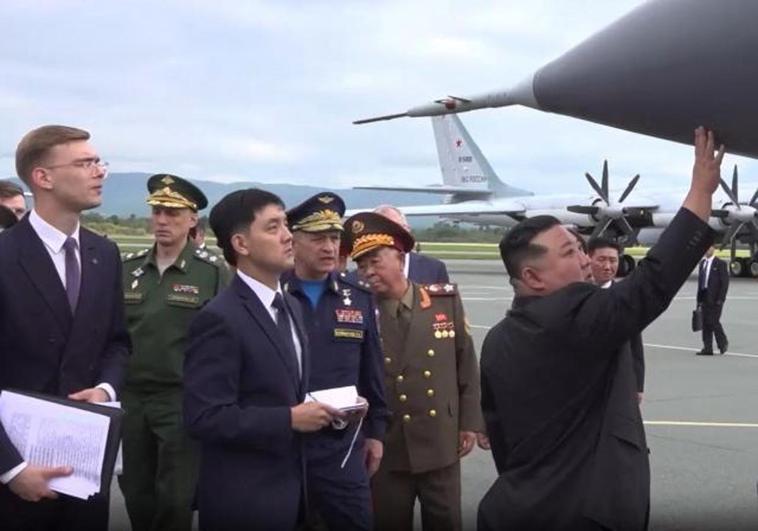 Rusia enseña al líder norcoreano sus armas de última generación