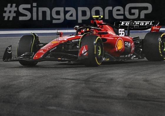 Carlos Sainz logra en Singapur su segunda victoria en la F1