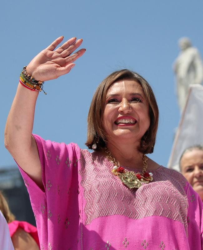 Xóchitl Gálvez. Senadora de 60 años, tiene nueve meses para darse a conocer ante el pueblo mexicano antes las elecciones de junio de 2024.