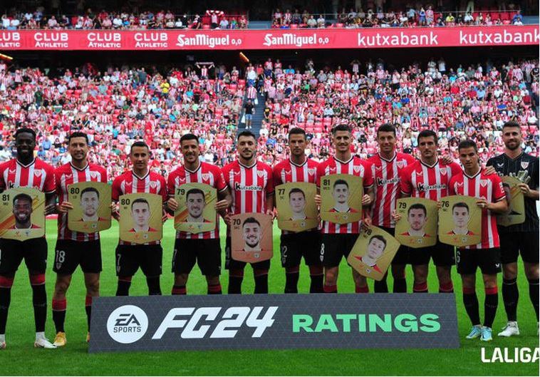 El Athletic pidió a EA Sports cartas sin bandera española para sus jugadores
