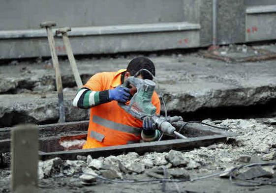 La construcción es uno de los sectores más afectados por la falta de mano de obra.