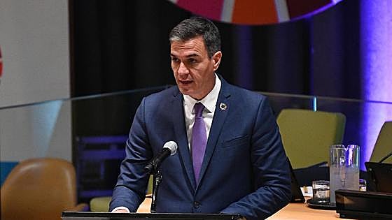 Sánchez reivindica ante la ONU las políticas de su Gobierno de coalición