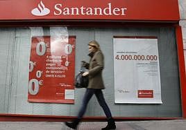 Sucursal del Banco Santander.