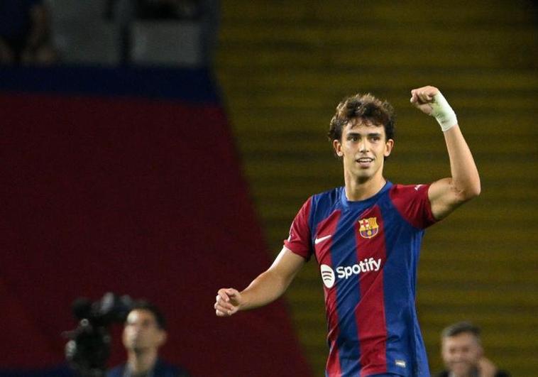 Joao Félix recupera la sonrisa en el Barça