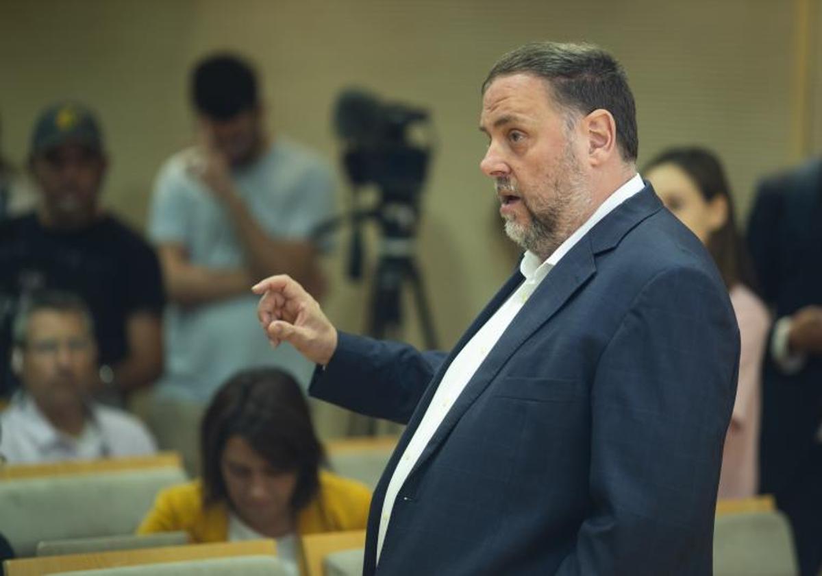 El presidente de ERC, Oriol Junqueras.