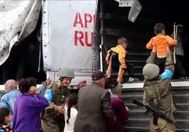 Entre los evacuados de Nagorno Karabaj, donde el conflicto entre Armenia y Azerbaiyán encara una nueva fase, hay muchos niños.
