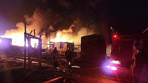 Una misteriosa explosión en un depósito de combustible en Nagorno Karabaj provoca al menos 20 muertos