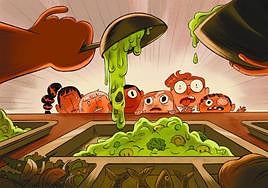 ¿Por qué muchos niños odian la comida del comedor?