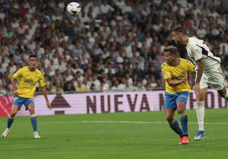 Los goles de Brahim y Joselu ante Las Palmas en la reaparición de Vinicius