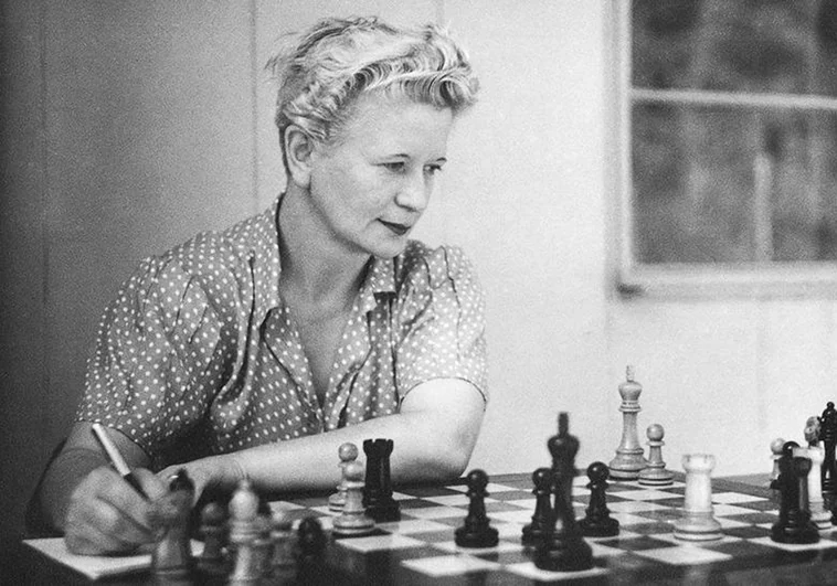 Sonja Graf, ajedrecista alemana cuya vida ha recreado el escritor David Torres.